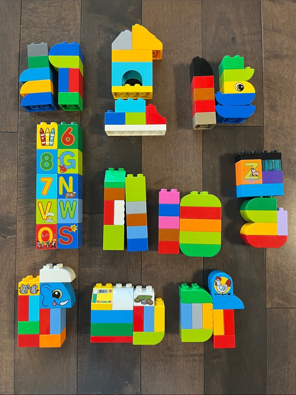 LEGO DUPLO Building Block Set 100pc